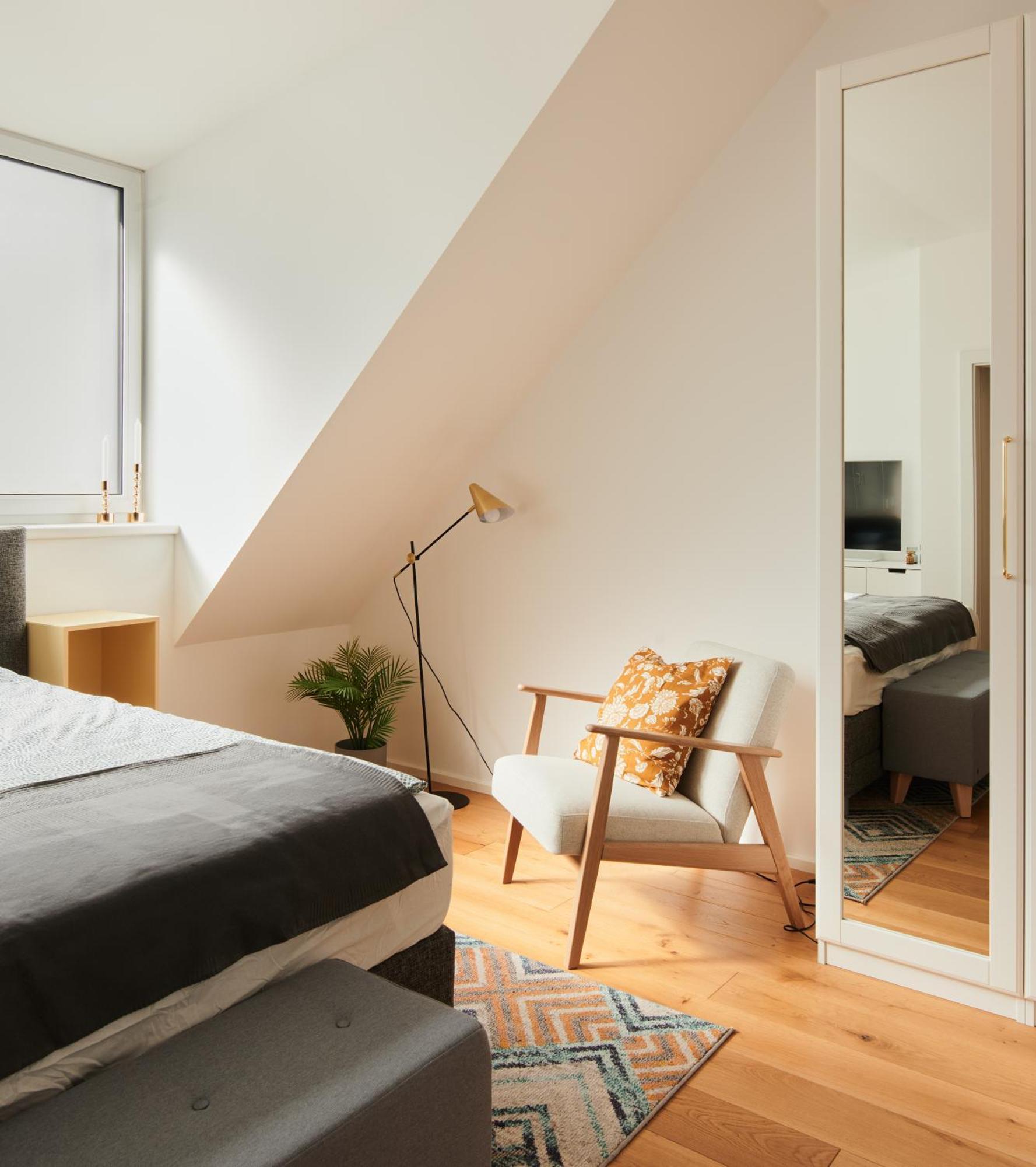 New Spacious Ultra-Modern Apartment In Wien Westbahnhof Eksteriør billede